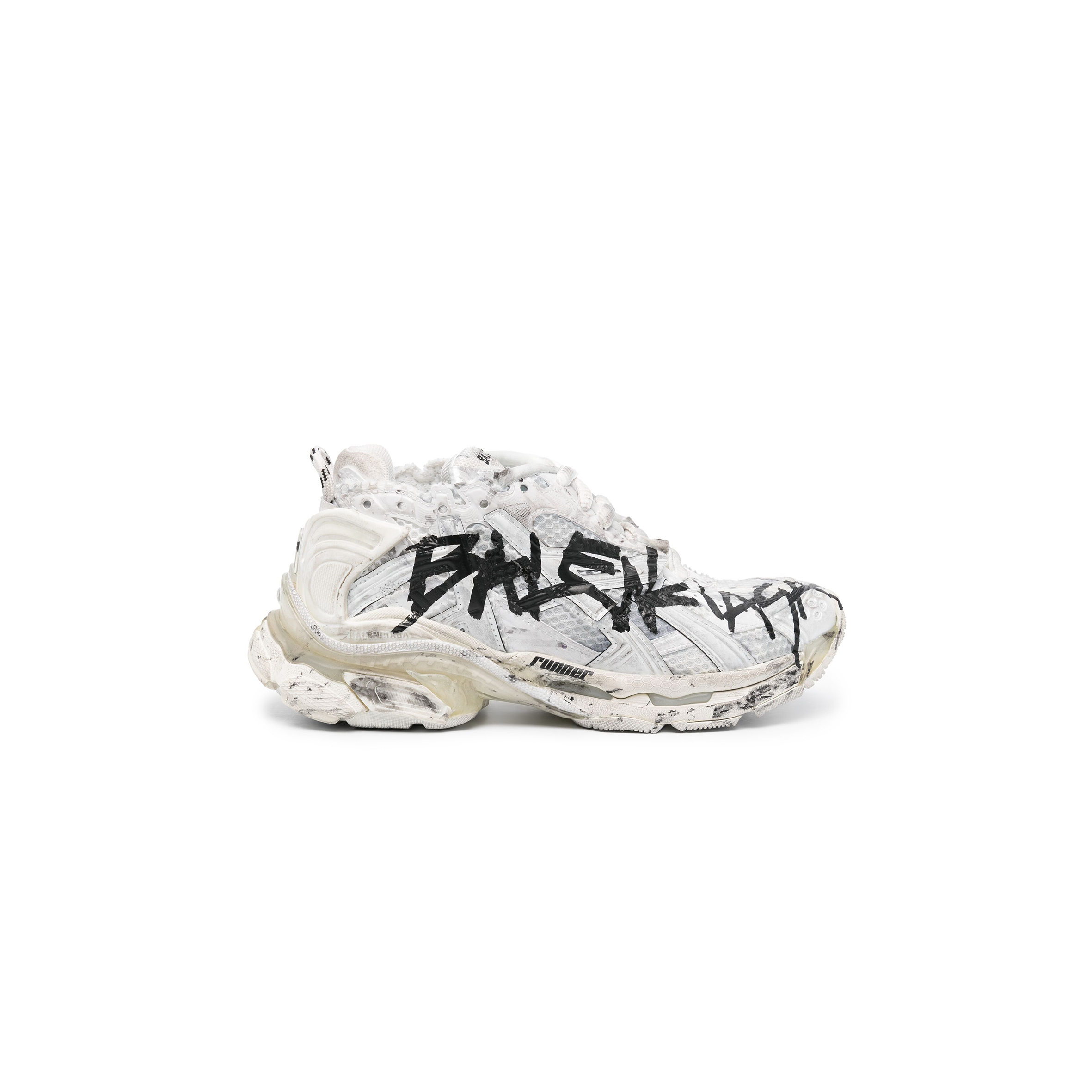 Ba*len*cia*ga runner graffiti sneakers 677402w3rbq9010